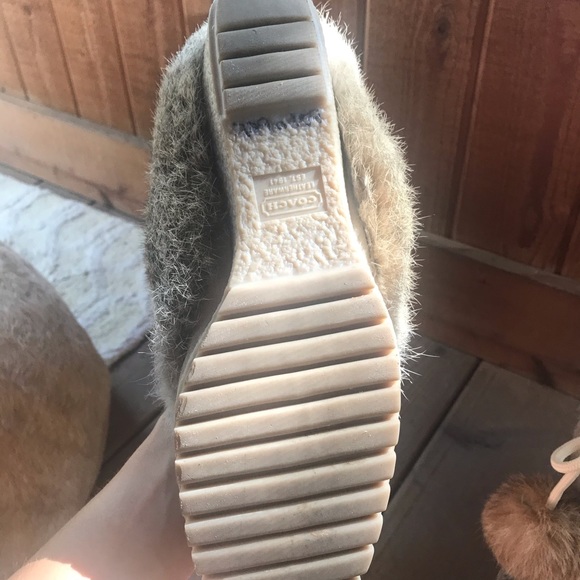 Coach Maryann Tan Rabbit Fur Boots - Picture 9 of 16